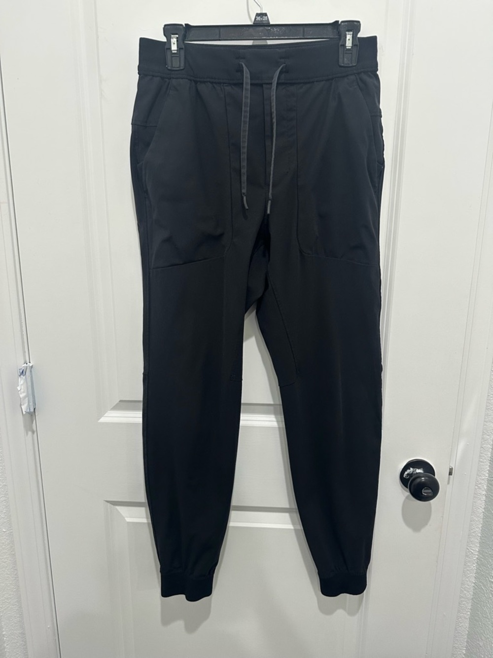 Lululemon Men's ABC Black Drawstring Jogger Pants SZ M